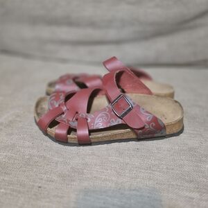 Birkenstock Buffalo Red Nepal Birki Papillio Sandals